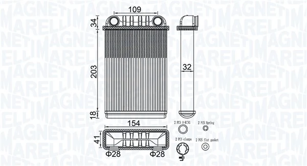 Heat Exchanger, interior heating